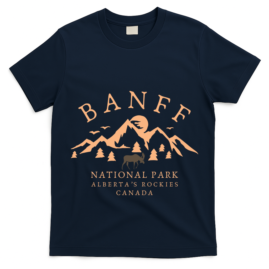 Banff National Park Est 1885 Vintage Canada T-Shirt