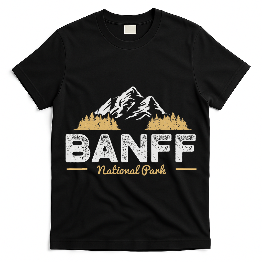 Banff National Park Souvenir Canada Mountain Outdoors T-Shirt