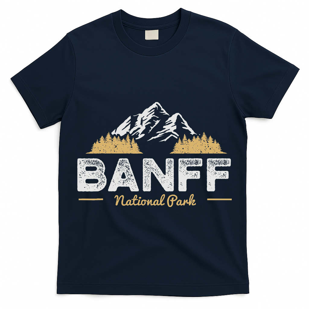 Banff National Park Souvenir Canada Mountain Outdoors T-Shirt