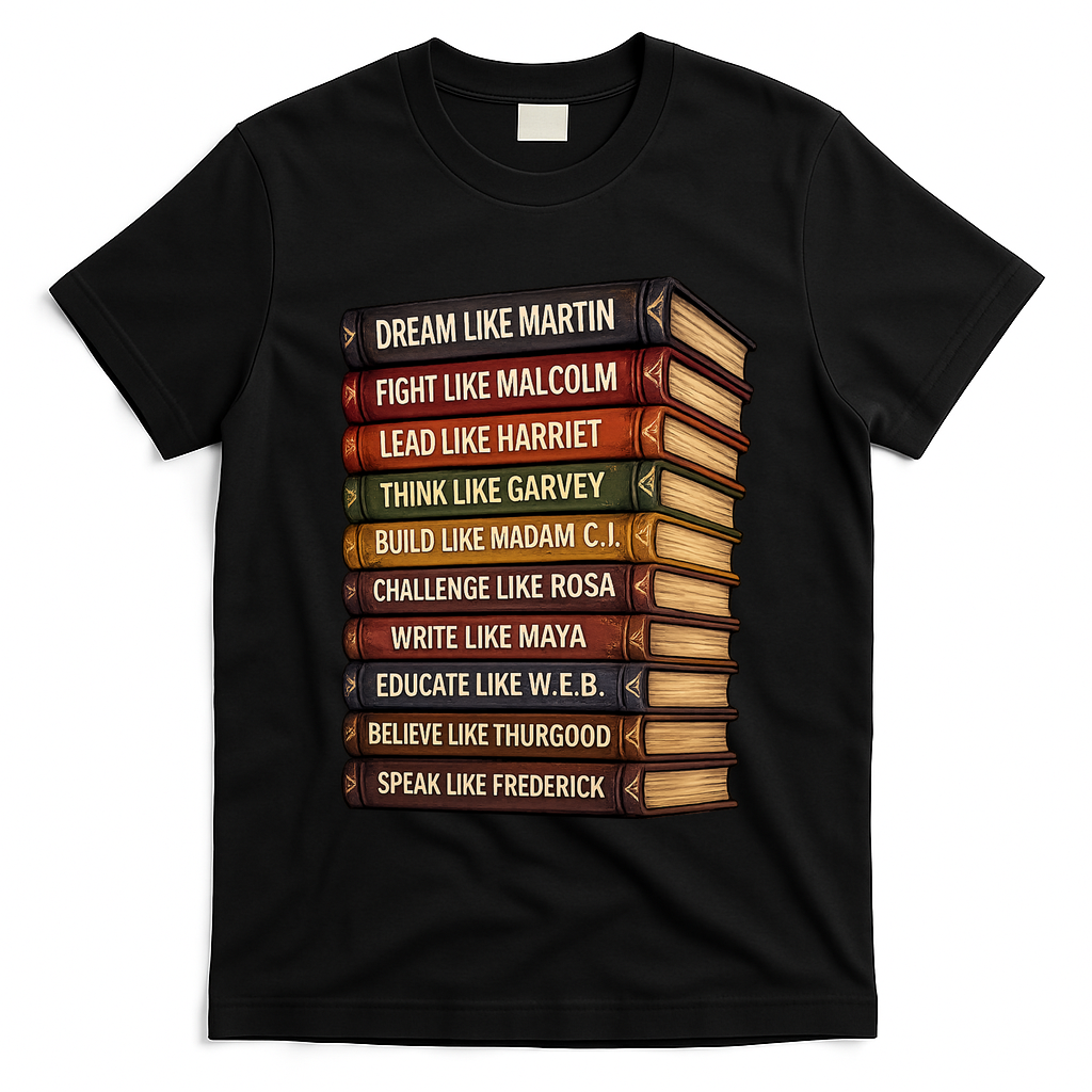 Books Of Black History T-Shirt