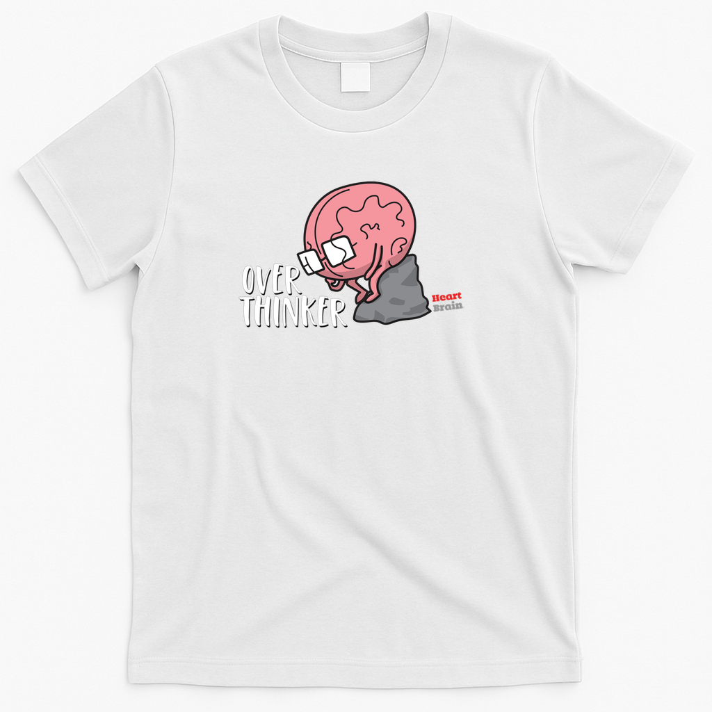 Brain Overthinker - White