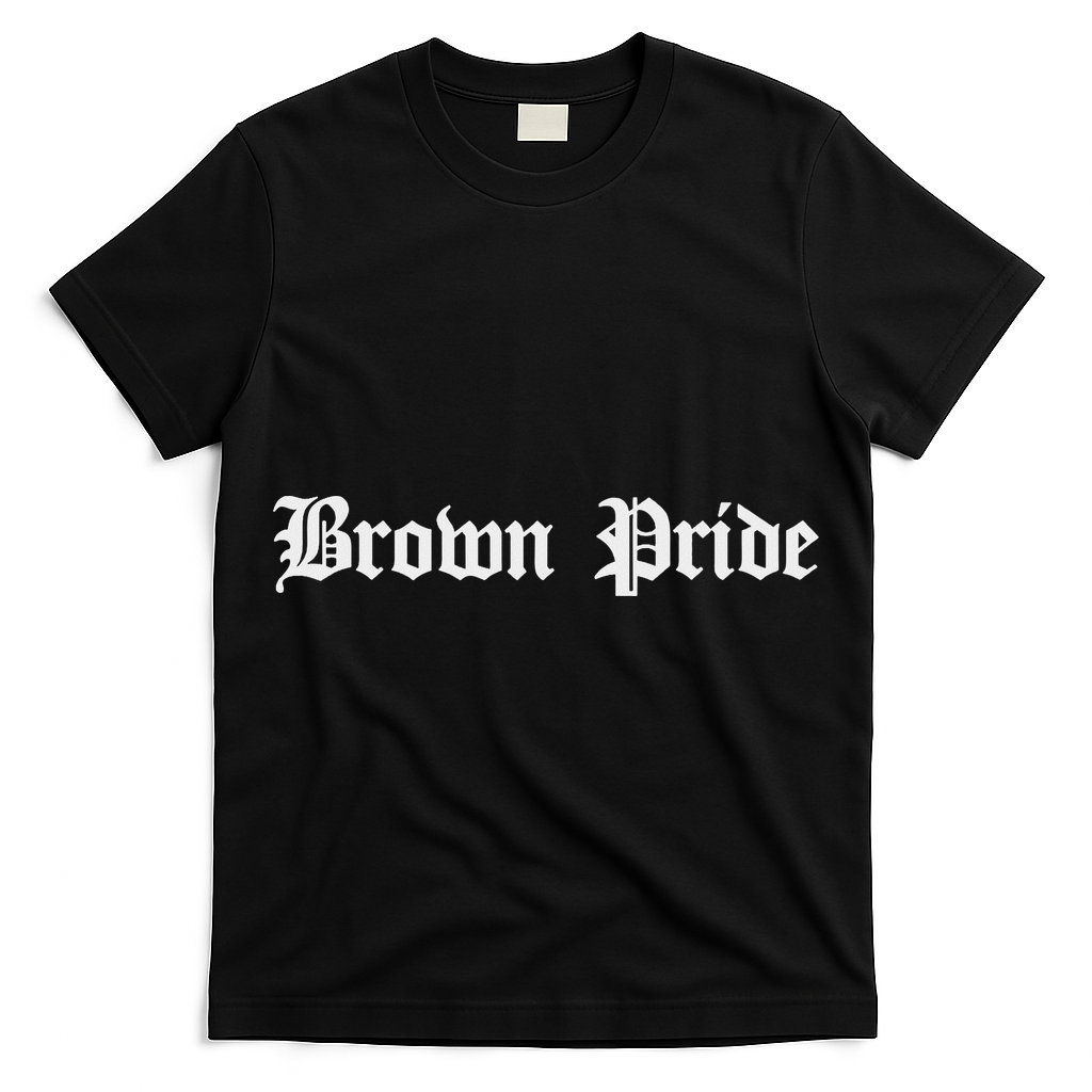 Brown Pride Mexican Native American Chicano Og Latino T-Shirt
