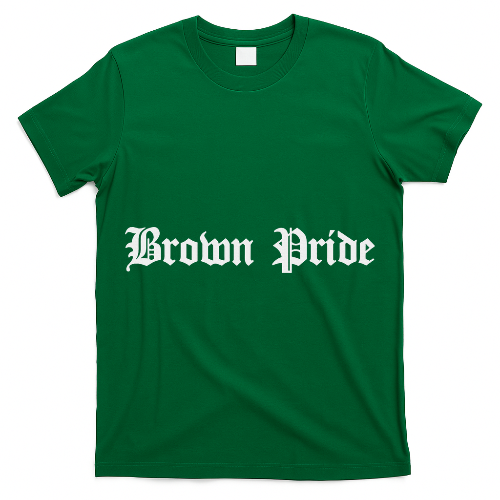 Brown Pride Mexican Native American Chicano Og Latino T-Shirt