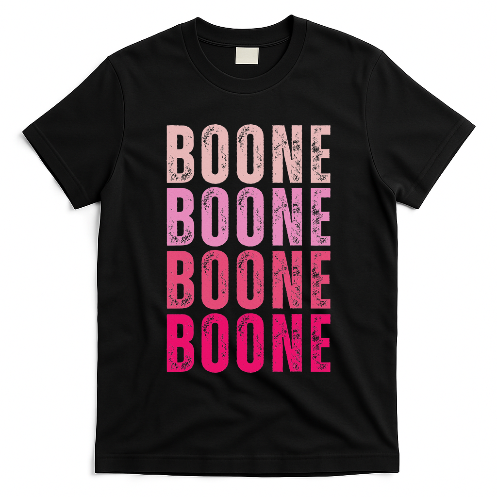 Boone Personalized Name I Love Boone Vintage T-Shirt