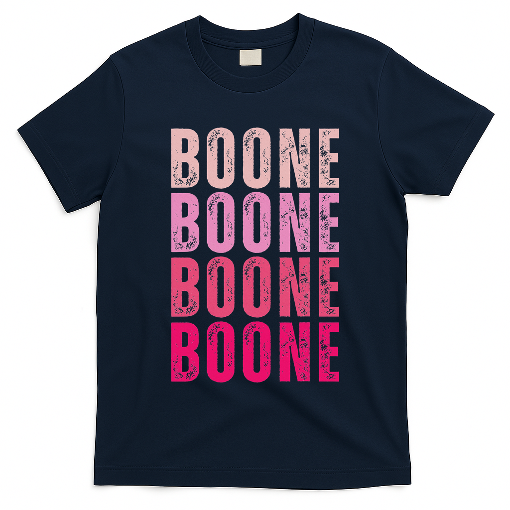Boone Personalized Name I Love Boone Vintage T-Shirt