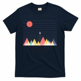 Beyond Space - Abstract Minimal Space - Navy