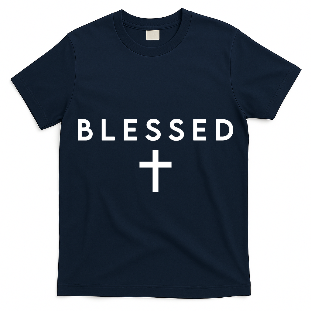 Blessed Simple Cross T-Shirt