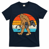 Bigfoot Sasquatch Gamer Retro Gaming T-Shirt