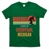 Bigfoot Sighting In Cheboygan Michigan T-Shirt