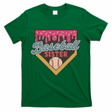 Baseball Sister Ice Cream Drip T-Shirt