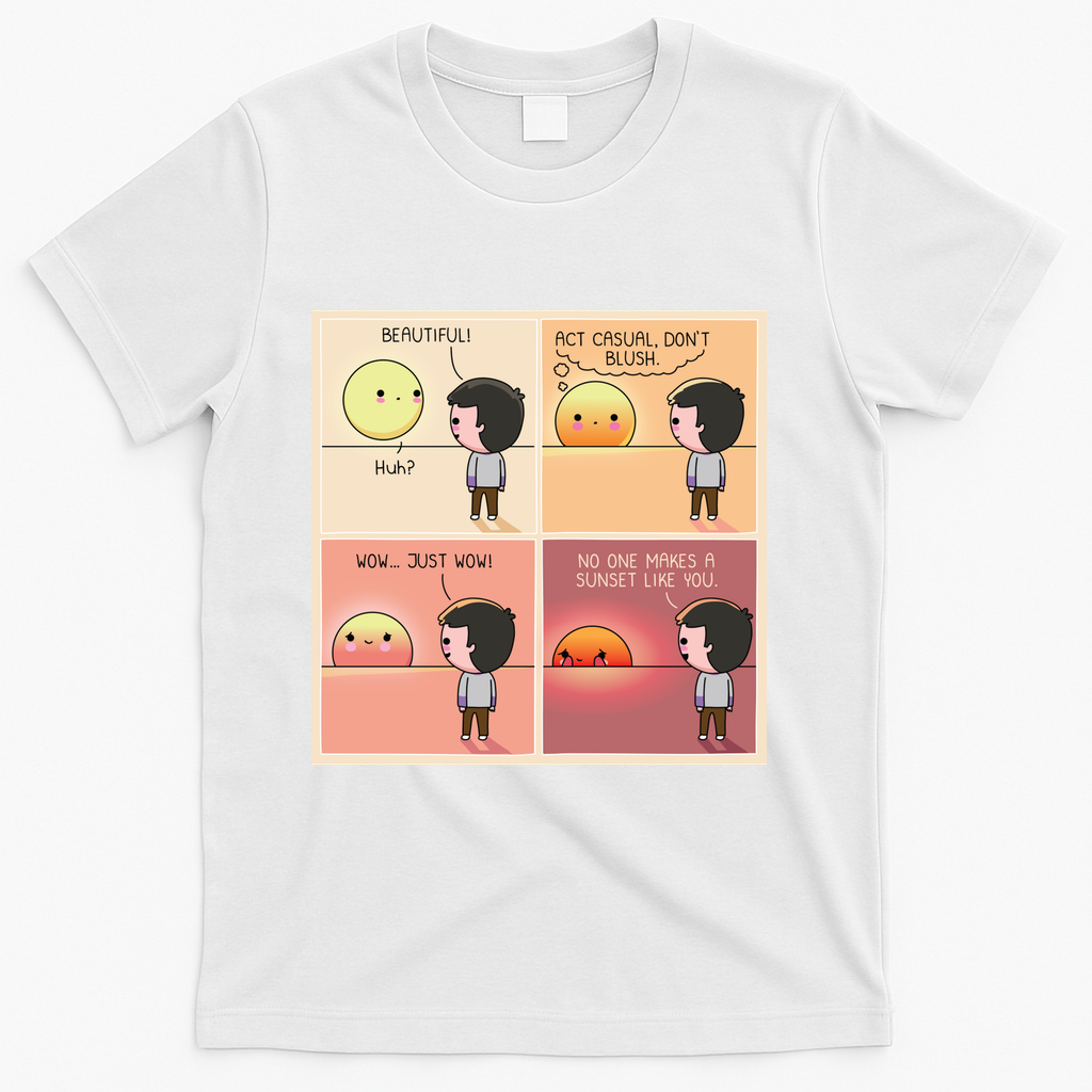 Blushing Sun - White