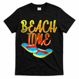 Summer Beach Time T-Shirt - Black