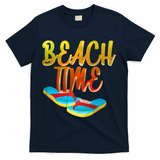 Summer Beach Time T-Shirt - Navy