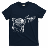 Boop The Bear Meme Black Grizzly T-Shirt