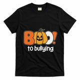 Boo To Bullying Anti Bullying Halloween T-Shirt - Black