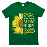 Blessed To Be Called Mom Grandma Great Grandma Mother's Day T-Shirt