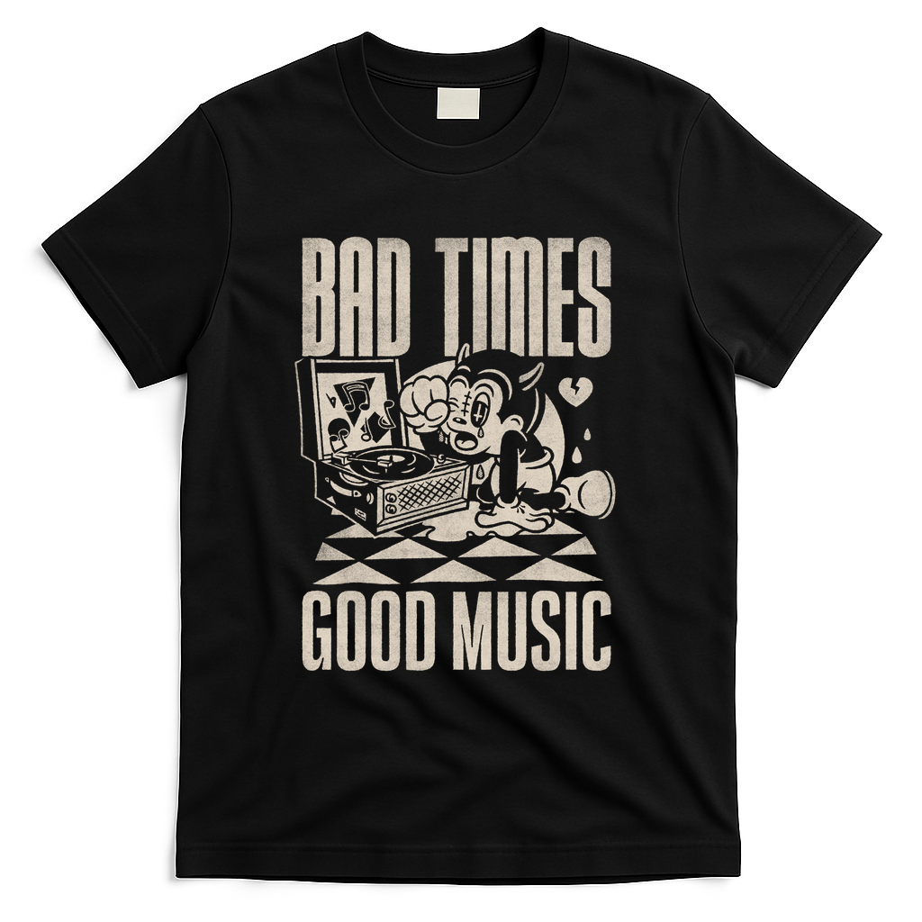 Bad Times Good Music - Black