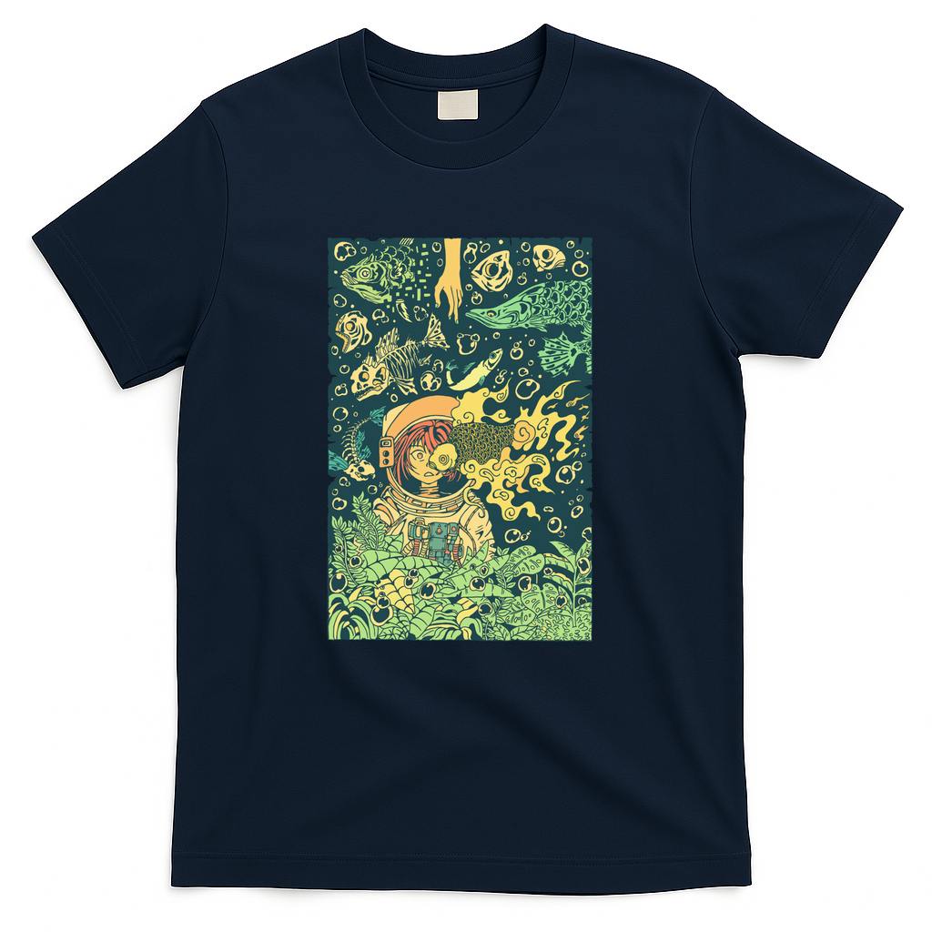 Beyond the Glass Visor - Navy