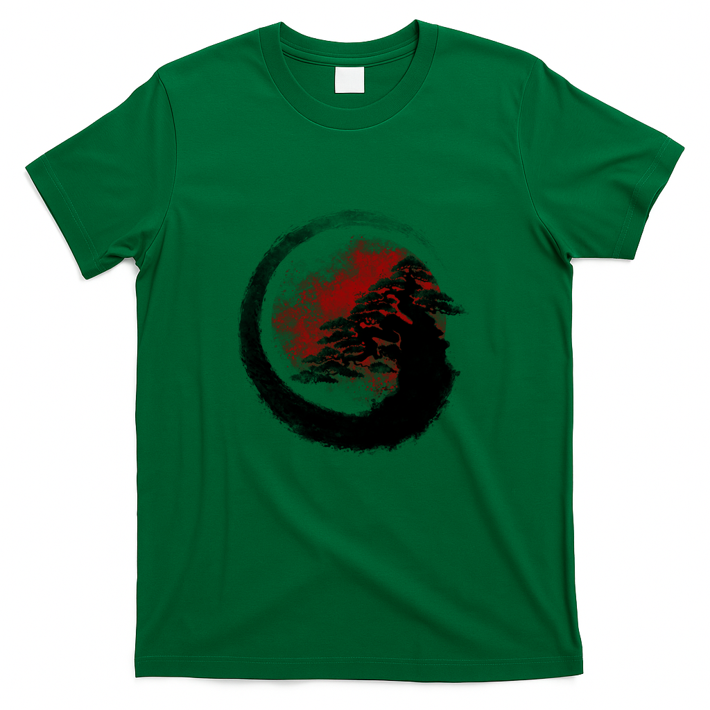Black tree ink - Green