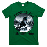 Beware The Jolakotturinn Yule Cat Icelandic Christmas Norse T-Shirt - Irish Green