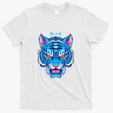 Blue Tiger - White