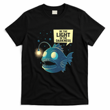Be The Light In The Darkness Anglerfish - Black