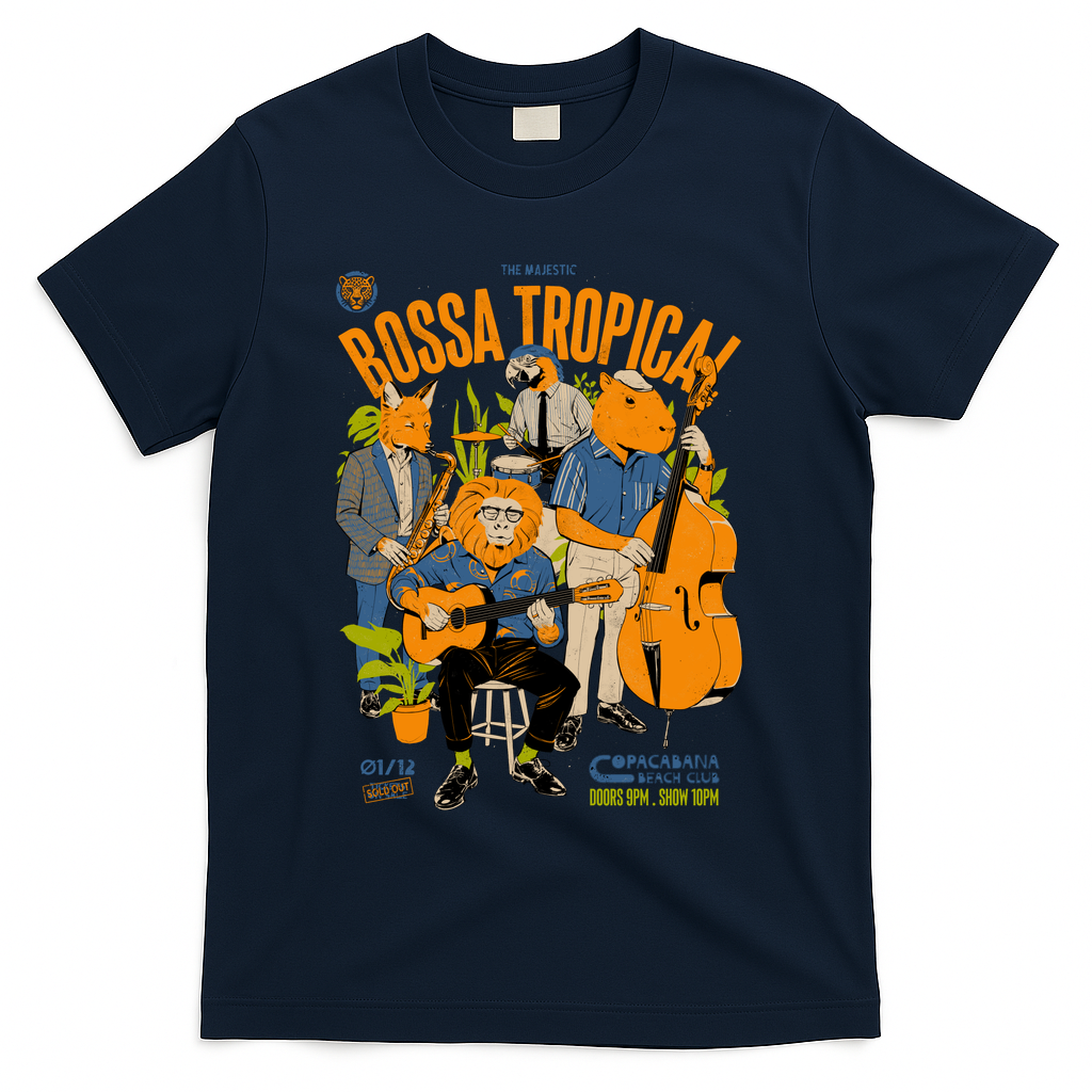 Bossa Tropical - Navy