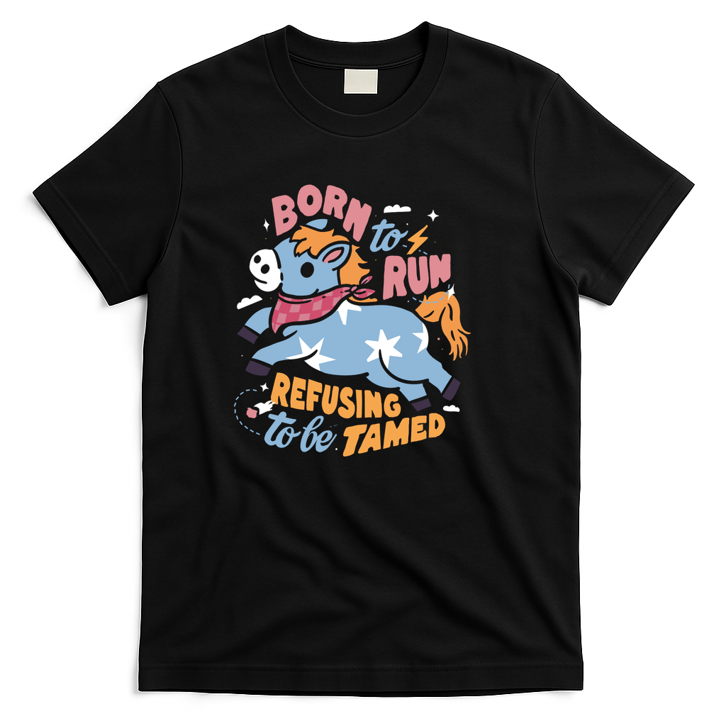 Born to run, Refusing to be tamed - Black