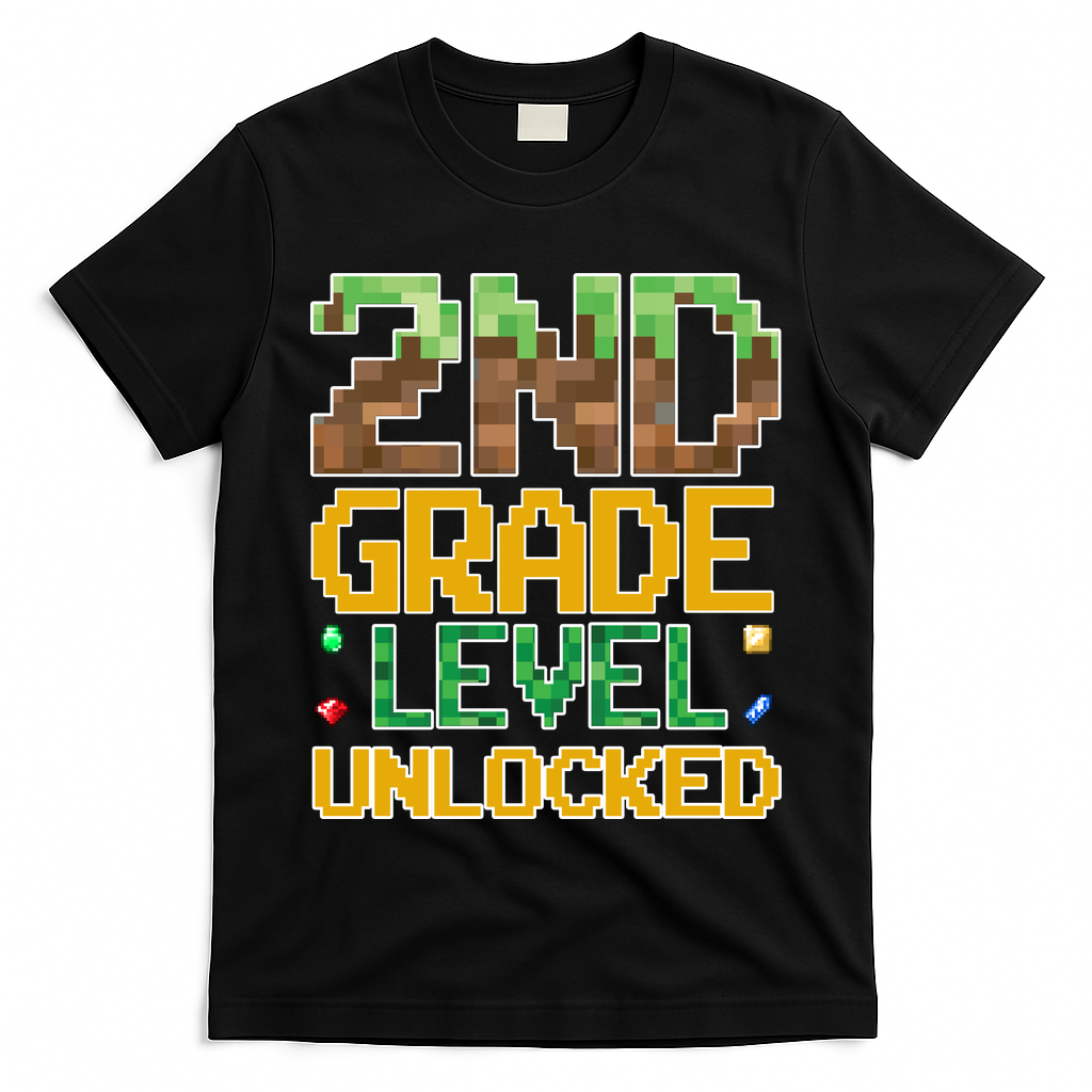 Back To School 2nd Grade Gamer T-Shirt