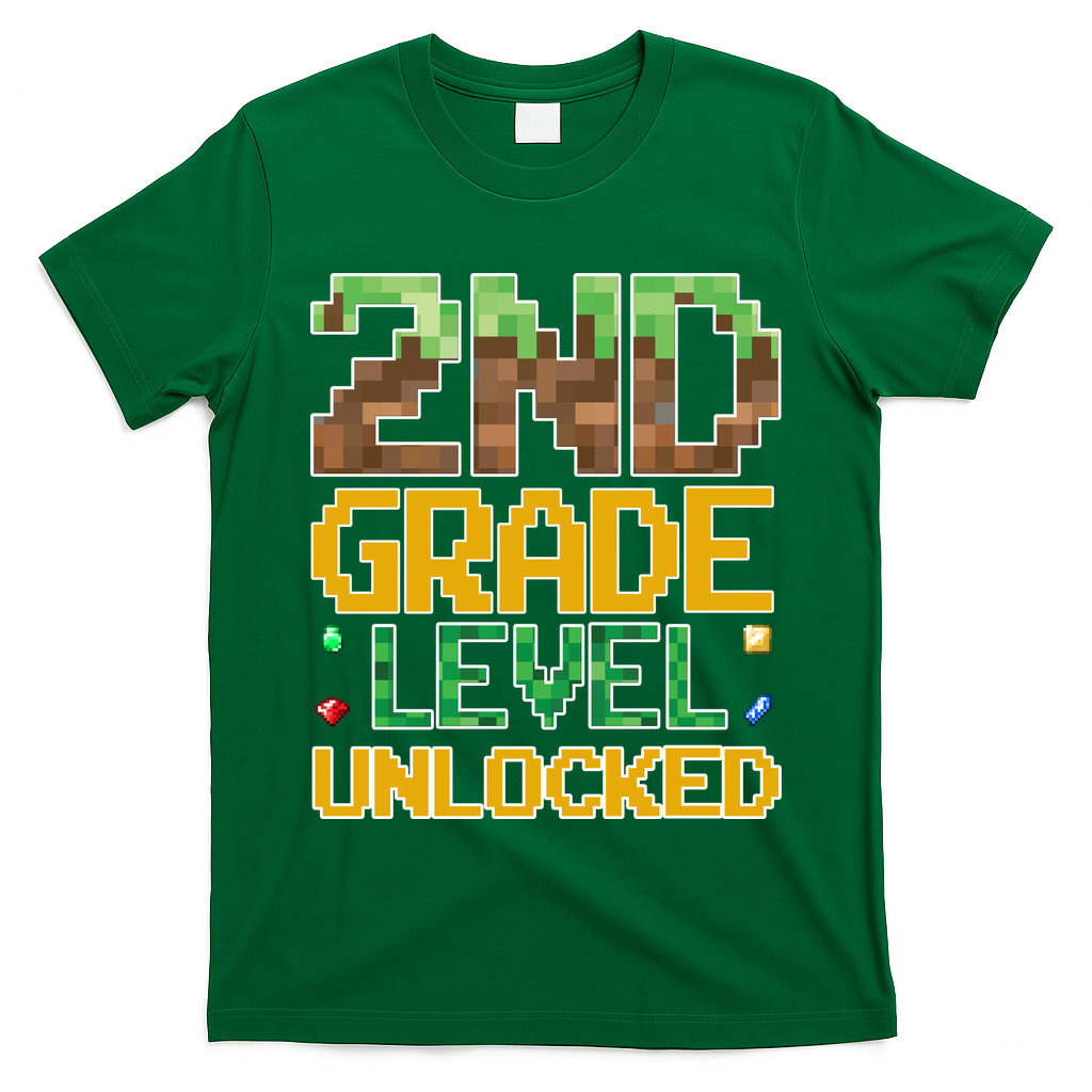 Back To School 2nd Grade Gamer T-Shirt