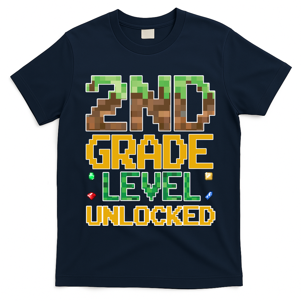 Back To School 2nd Grade Gamer T-Shirt