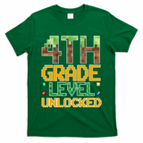 Back To School 4th Grade Gamer T-Shirt