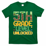 Back To School 5th Grade Gamer Fifth Grader T-Shirt