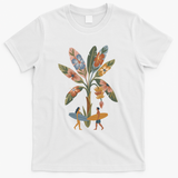 Boho Tropics Surf Scene - White