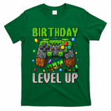 Birthday Time To Level Up Video Game Birthday Gamer Gift T-Shirt
