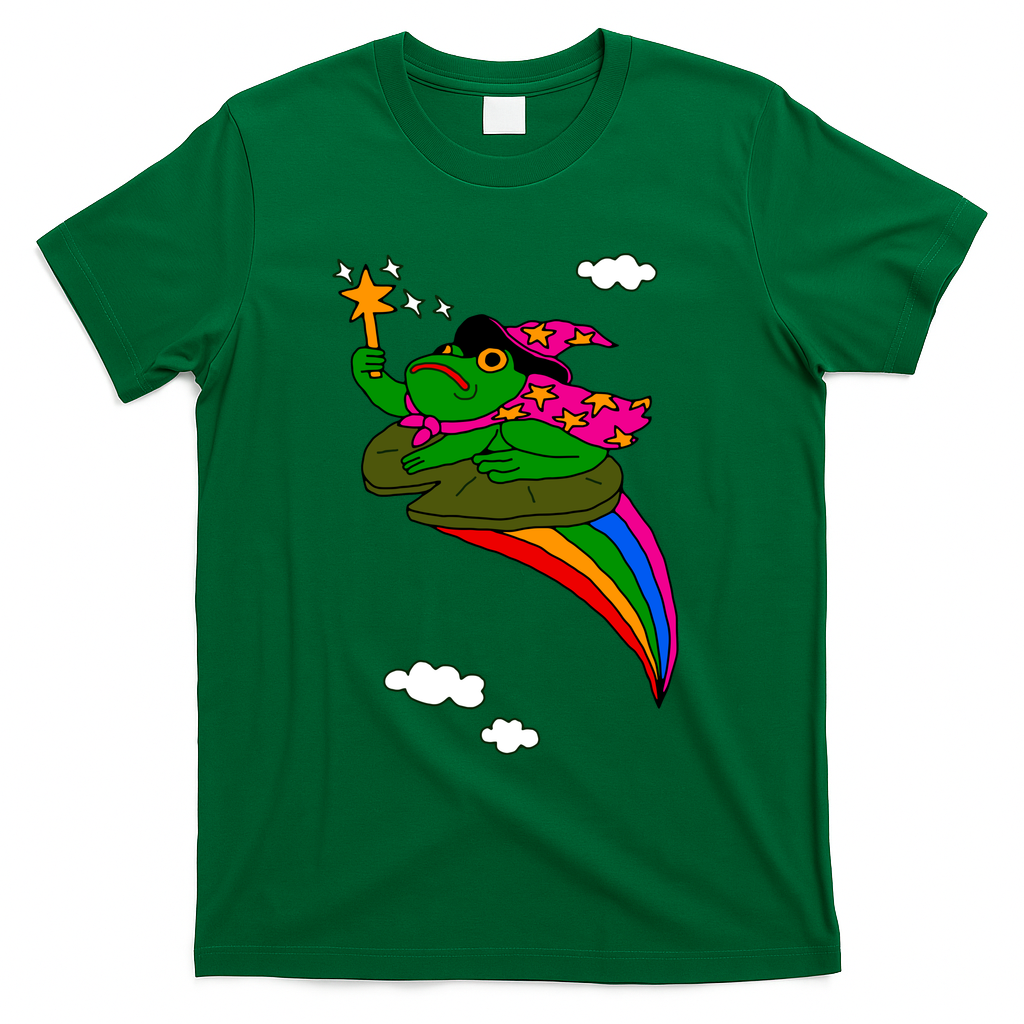 Bog the Wizard Frog - Green