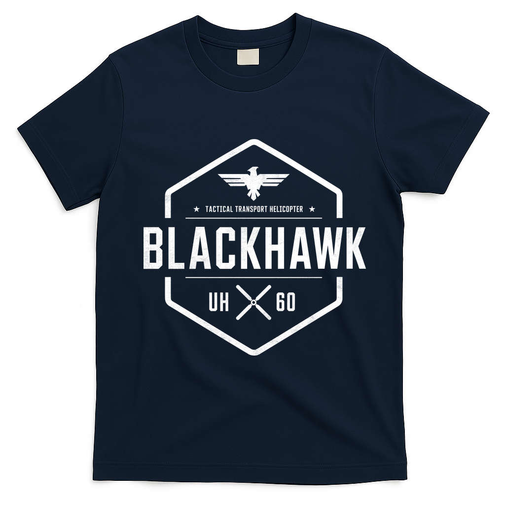 Blackhawk UH-60 T-Shirt - Navy Blue