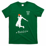 Basketball USA Summer League Basketball Lover T-Shirt - Green
