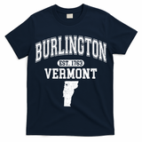Burlington Vermont Est. 1763 Varsity T-Shirt