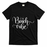 Beach Vibe Summer Fun T-Shirt - Black