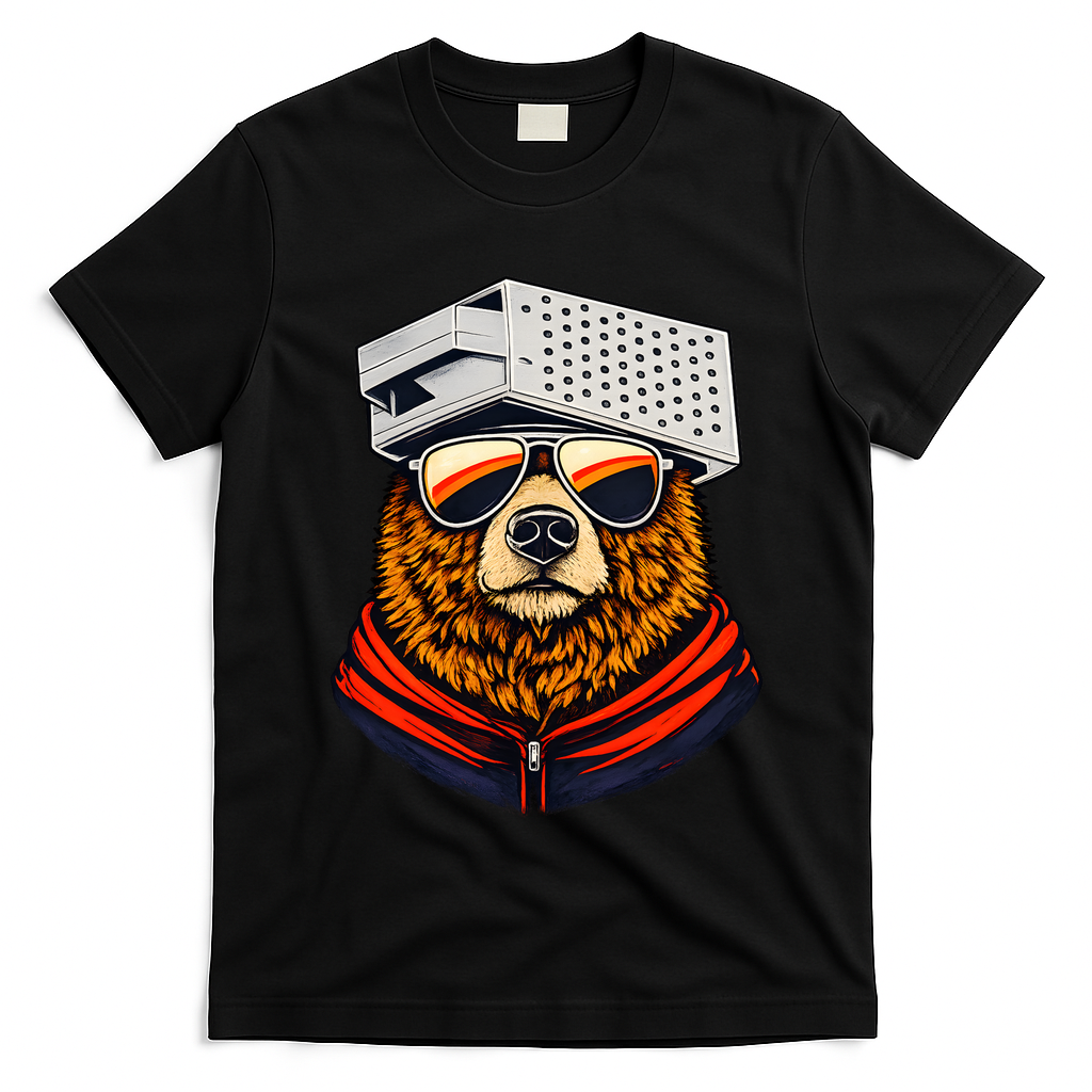Bear With A Grater Hat T-Shirt