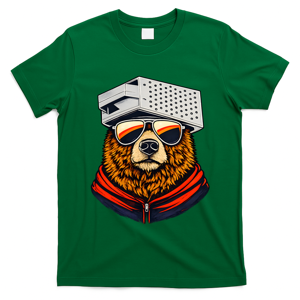 Bear With A Grater Hat T-Shirt