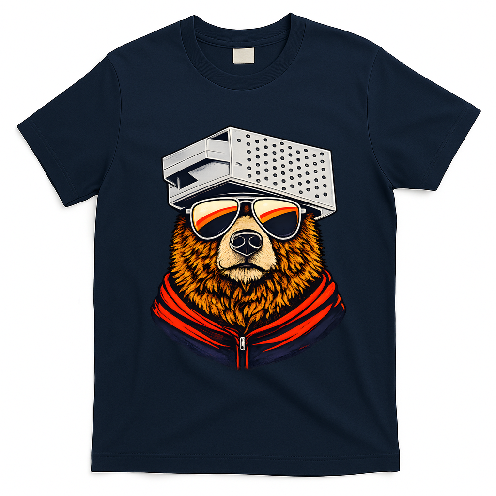 Bear With A Grater Hat T-Shirt