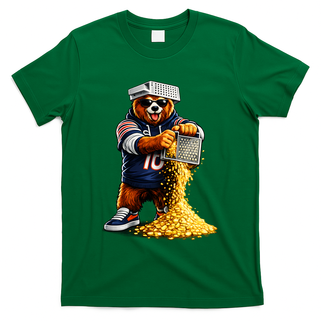 Bear With Cheese Grater T-Shirt