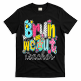 Bruh We Out Teachers Happy Last Day Of School Teacher Women T-Shirt - Black