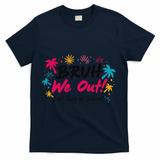 Bruh We Out Funny Last Day Of School Teacher T-Shirt - Navy