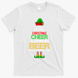 Best Way To Spread Christmas Cheer Ing Beer Funny Xmas Gift T-Shirt - White