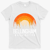 Bellingham Washington Wa Gift Retro 70s 80s Vintage Gift Great Gift T-Shirt - White