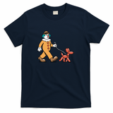 Clown and Balloon Dog - Navy