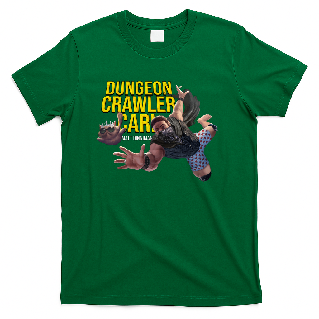Carl and Donut Falling - Green